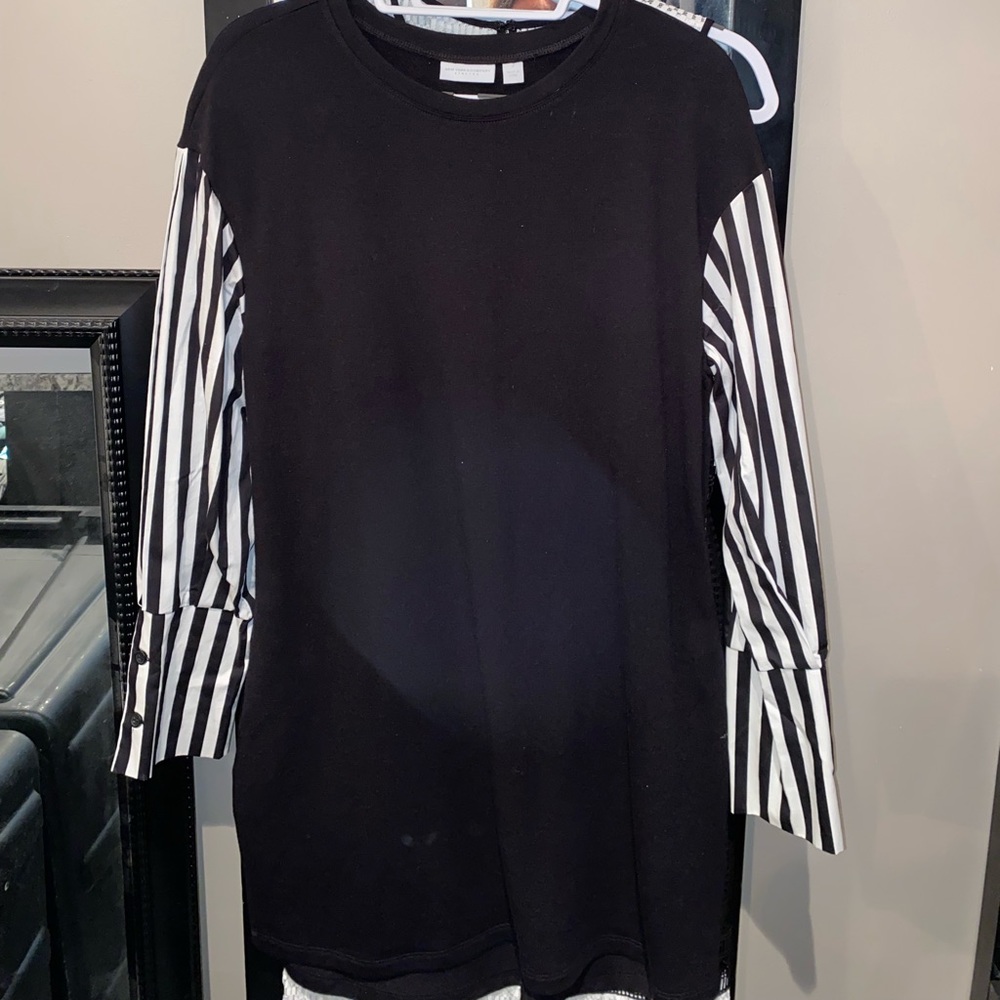 black and white dress - size 8